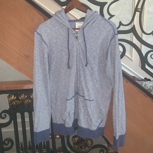 Men J Crew Zip Up Sweater size S